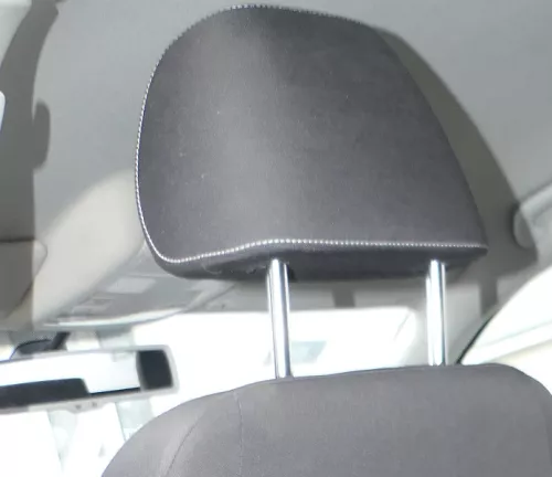 1x Golf 6 5K 1K + Kombi AJ5 Kopfstützen Kopfstütze vorne rechts / links schwarz (184243)