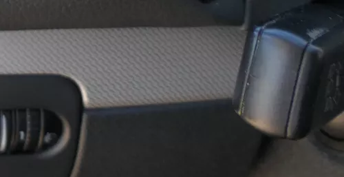 VW Golf 6 5K Leiste Abdeckung Dekor grau silber honeycomb rechts + links (184253)