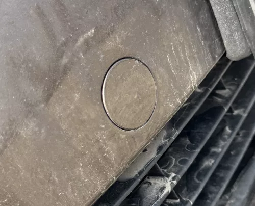 VW Golf Kombi Frontstoßstange Stoßstange Abdeckung für Abschleppöse LH8Z braun