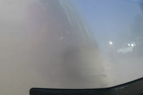 Skoda Fabia 6Y Stoßstange Stoßfänger vorne silber grau LF7T 2000-2004 (184279)