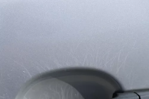 Fabia 6Y Combi Variant Kombi Tür hinten links silber grau LF7T ohne Anbauteile (184283)