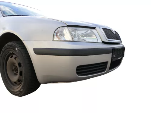 Skoda Octavia 1U Stoßstange vorne Frontstoßstange grau silber LF7T abBj.2001 (184301)