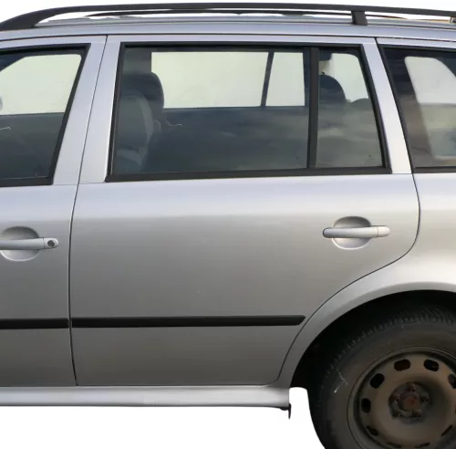 Octavia 1U5 Combi Kombi Variant Tür hinten links grau silber LF7T