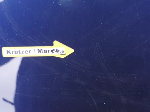 Seat Ibiza 6L Motorhaube Haube Klappe vorne blau LW5U 6L0823031D (184375)