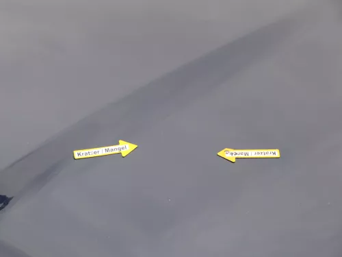 Seat Ibiza 6L Motorhaube Haube Klappe vorne blau LW5U 6L0823031D (184375)