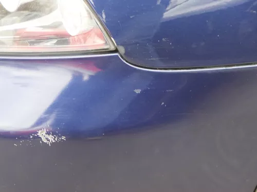 Seat Ibiza 6L Stoßstange Frontstoßstange vorne blau LW5U ab Ende 2006 Facelift (184378)