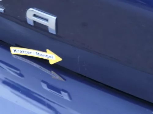 Ibiza 6L Heckklappe Klappe hinten Kofferraumklappe blau LW5U - ohne Spoiler (184391)