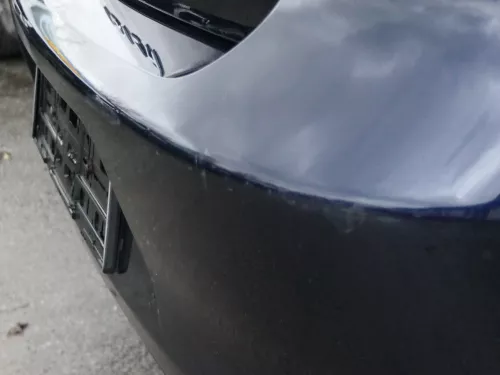 Seat Ibiza 6L Stoßstange Heckstoßstange hinten blau LW5U Facelift (184392)