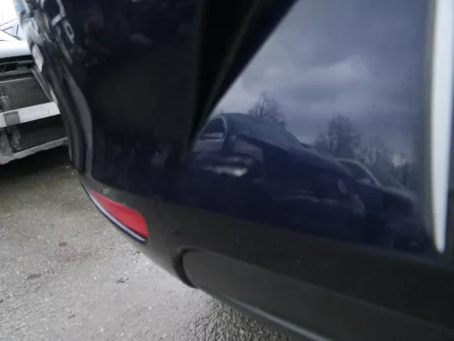 Seat Ibiza 6L Stoßstange Heckstoßstange hinten blau LW5U Facelift (184392)