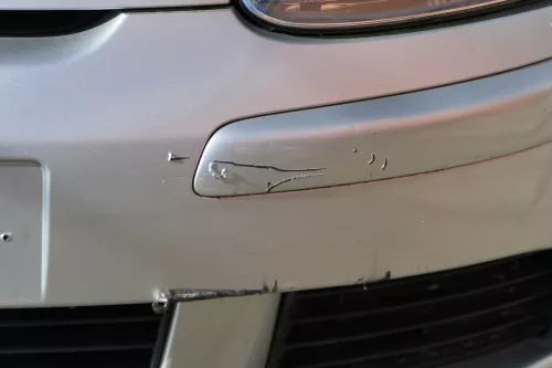 VW Golf 5 1K V Stoßstange vorne Frontoßstange Stoßfänger silber LA7W (184413)