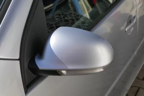 Golf 5 1K elektrischer Spiegel Außenspiegel links mit Blinker silber grau LA7W