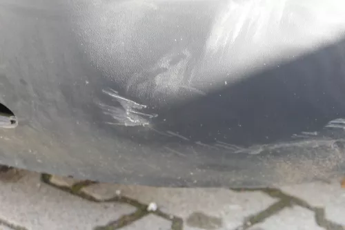 VW Golf 5 1K Limousine Stoßstange hinten Heckstoßstange silber grau LA7W (184428)