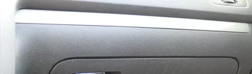 VW Golf 5 1K Verkleidung Abdeckung Dekor silber links + rechts silber grau (184440)