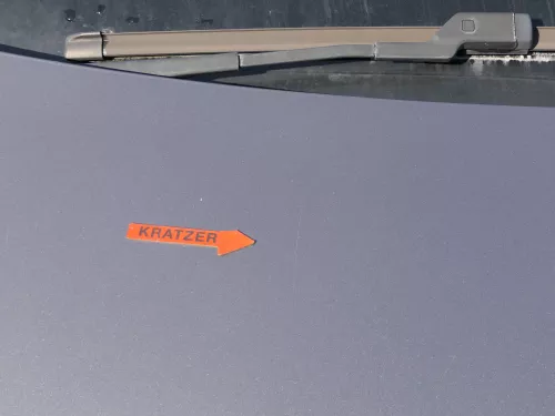 VW Golf 5 V 1K Motorhaube Haube Klappe vorne grau LA7T (184444)