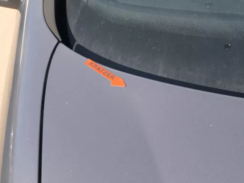 VW Golf 5 V 1K Motorhaube Haube Klappe vorne grau LA7T (184444)