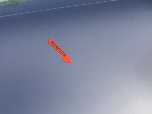 VW Golf 5 V 1K Kotflügel vorne links grau LA7T (184445)