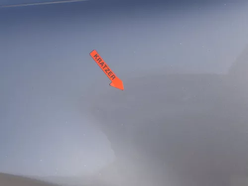 VW Golf 5 V 1K Kotflügel vorne links grau LA7T (184445)