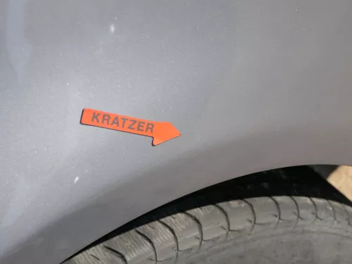 VW Golf 5 V 1K Kotflügel vorne links grau LA7T (184445)