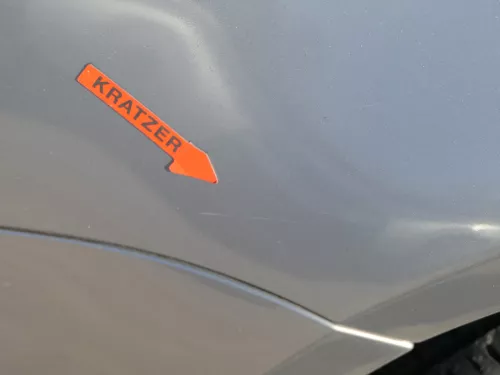 VW Golf 5 V 1K Kotflügel vorne links grau LA7T (184445)