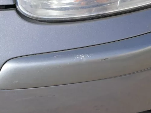 VW Golf 5 1K V Stoßstange vorne Frontoßstange Stoßfänger grau LA7T (184448)