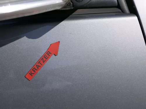 Golf 5 V 1K Tür Türblatt vorne rechts Beifahrertür 4/5-Türer grau LA7T +Rahmen (184449)