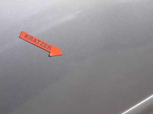 Golf 5 V 1K Tür Türblatt vorne rechts Beifahrertür 4/5-Türer grau LA7T +Rahmen (184449)