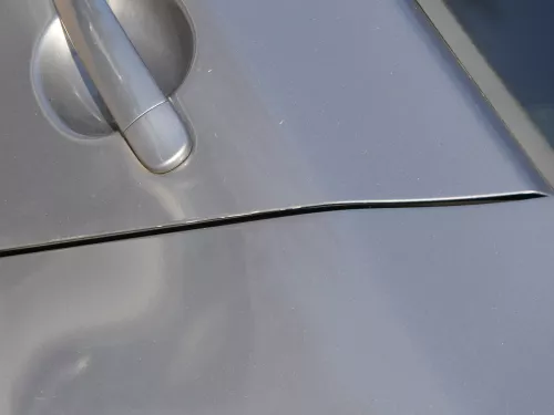 Golf 5 V 1K Tür Türrahmen hinten links 4/5-Türer grau LA7T -ohneAnbautei (184451)