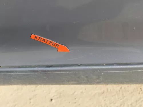 Golf 5 V 1K Tür Türblatt vorne links Fahrertür 4/5-Türer grau LA7T + Rahmen (184452)