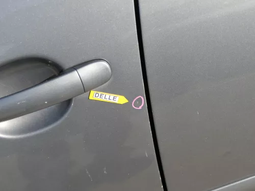 Golf 5 V 1K Tür Türblatt vorne links Fahrertür 4/5-Türer grau LA7T + Rahmen (184452)