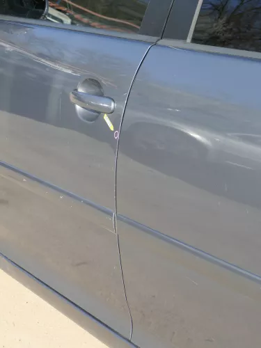 Golf 5 V 1K Tür Türblatt vorne links Fahrertür 4/5-Türer grau LA7T + Rahmen (184452)