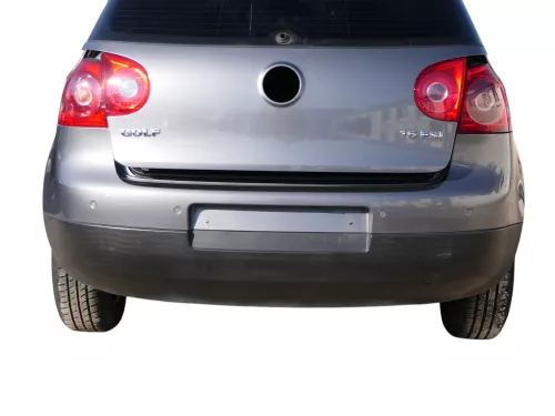VW Golf 5 1K Limousine Stoßstange hinten Heckstoßstange grau LA7T