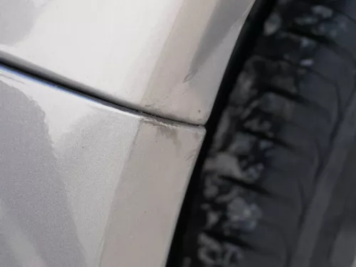 VW Golf 5 1K Limousine Stoßstange hinten Heckstoßstange grau LA7T (184454)