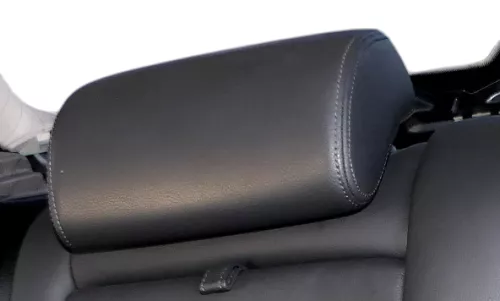 1x Golf 5 V Kopfstütze hinten dunkel hinten mitte mittig - Leder