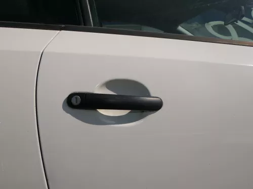 Polo 6R 6C Tür vorne rechts Beifahrertür 2/3-Türer weiß LB9A -ohne Anbauteile (184494)