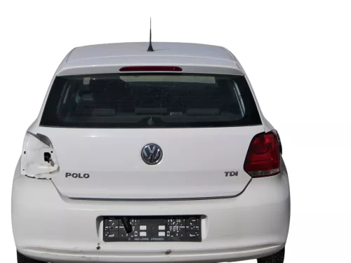 Polo 6R 6C Heckklappe Kofferraumklappe Klappe Scheibe weiß LB9A OHNEAnbauteil