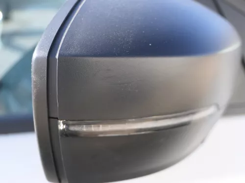 Polo 6R 6C mechanisch manuell Spiegel Außenspiegel rechts außen schwarz (184504)