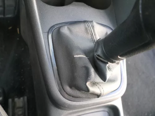 VW Polo 6R 6C Schaltknauf Schaltsack Schaltung Schaltknüppel Leder schwarz