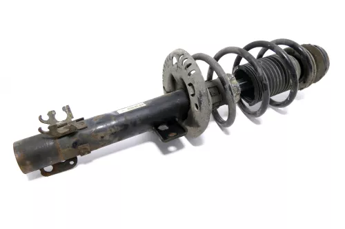 1x VW Polo 6R 6J Federbein Stoßdämpfer Feder vorne Federn Benziner 6R0413031AJ (184541)