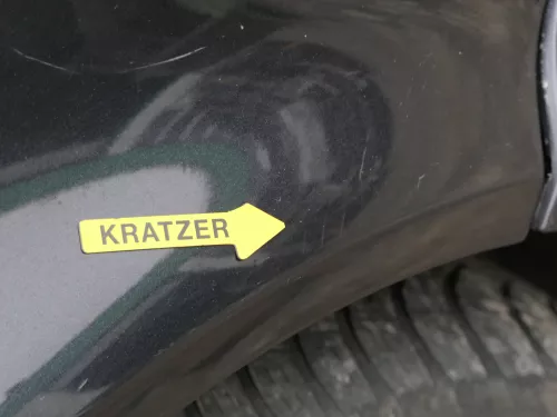 VW Golf 4 1J Kotflügel vorne rechts schwarz LC9Z (184565)