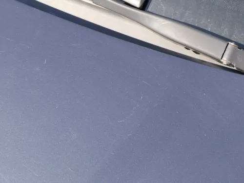 VW Bora Motorhaube Haube Klappe vorne grau LV7V (184584)