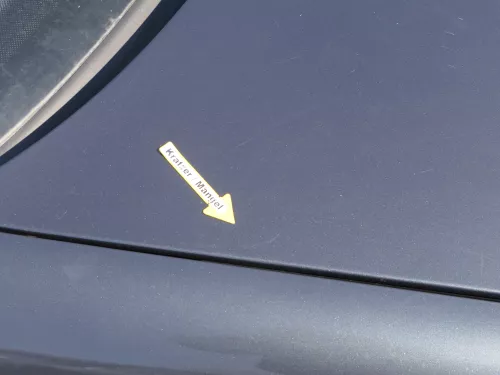 VW Bora Motorhaube Haube Klappe vorne grau LV7V (184584)