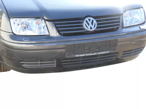 VW Bora Stoßstange vorne Frontstoßstange Stoßfänger vorn grau LC7V SWR (184585)
