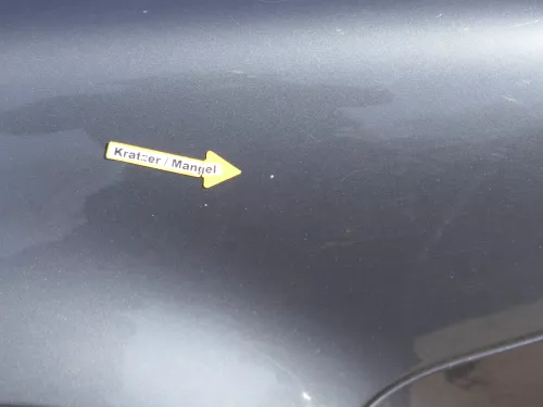 VW Bora Kotflügel vorne rechts original - grau LC7V 1J5821022 (184588)