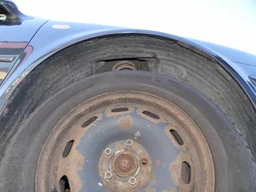 VW Bora Kotflügel vorne rechts original - grau LC7V 1J5821022 (184588)