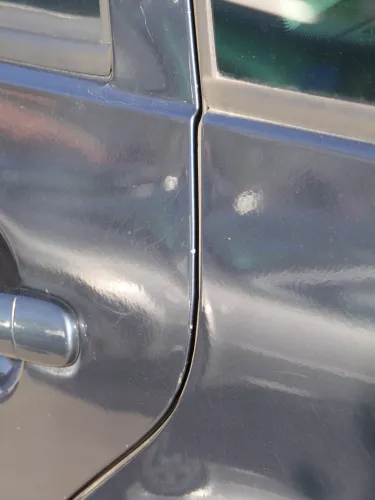 VW Golf 4 Bora Tür hinten links nur Kombi / Variant grau LC7V - ohne Anbauteile (184593)