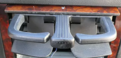 VW Golf 4 Bora Becherhalter Getränkehalter Dosenhalter Halter Getränke Holzoptik (184607)