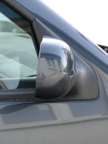 VW Golf 4 Bora elektrischer Spiegel vorne rechts Außenspiegel grau LC7V + Glas (184611)