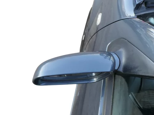 VW Golf 4 Bora elektrischer Spiegel vorne links Außenspiegel grau LC7V & Glas (184612)