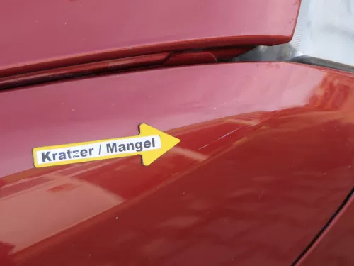 Skoda Fabia 6Y Kotflügel vorne rechts rot braun LF3T auch Kombi Facelift (184629)