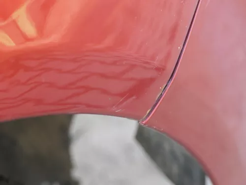 Skoda Fabia 6Y Kotflügel vorne rechts rot braun LF3T auch Kombi Facelift (184629)